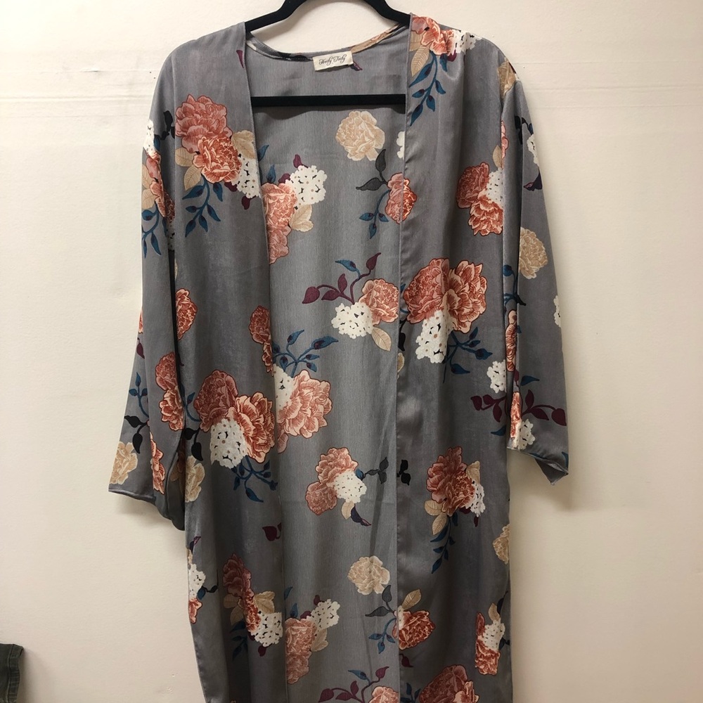 Floral kimono